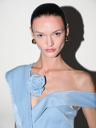 Florence Dress in Blue