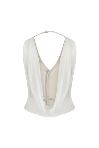 Velora Vest in Ice Grey