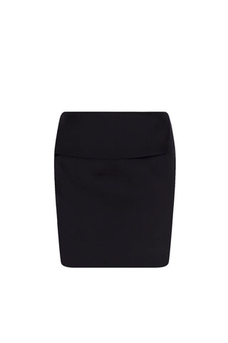 Maren Mini Skirt in Black