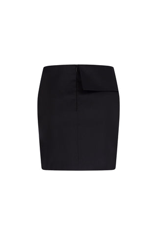 Maren Mini Skirt in Black