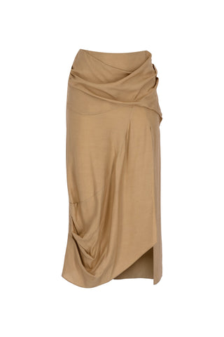 Kalista Skirt In Honey Beige
