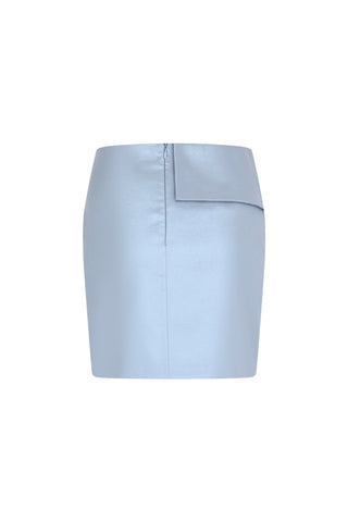 Maren Mini Skirt in Blue