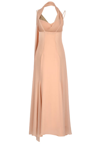 Elani Midi Dress in Salmon