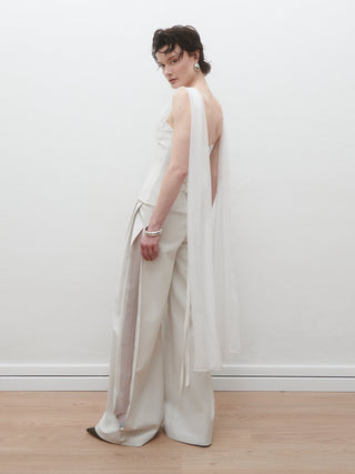 Mona Corset in Ice Grey