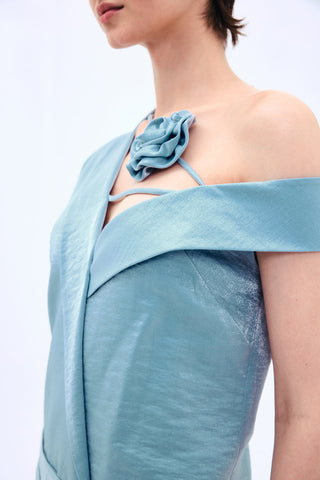 Florence Dress in Blue