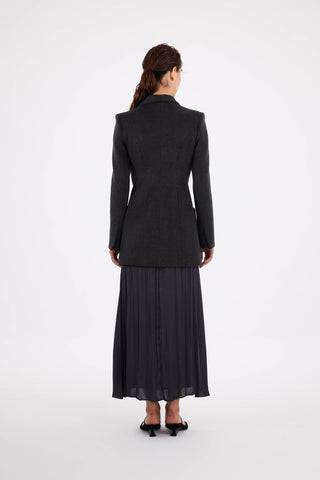 Atria Coat in Anthracite