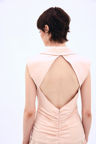 Angela Dress in Soft Pink