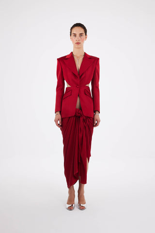 Meissa Jacket in Red
