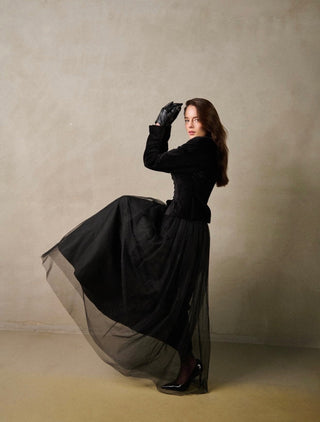 Dusk Jacket in Black